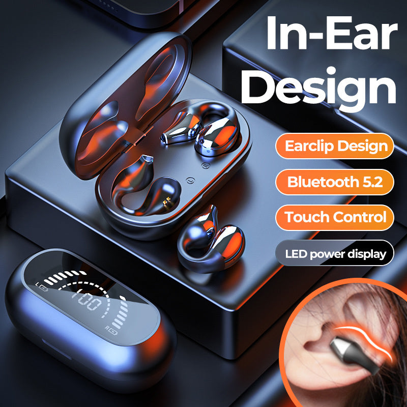 Ear Clip 5.2 HIFI Wireless Earphones