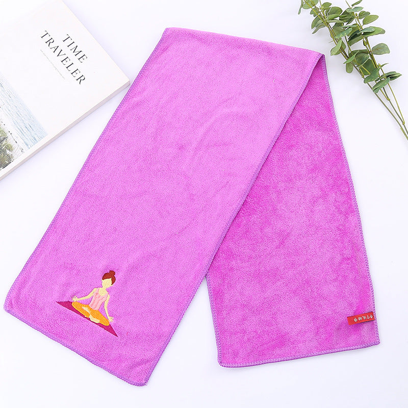 Non-Slip Yoga Towel for Hot Workouts | Quick-Dry & Absorbent