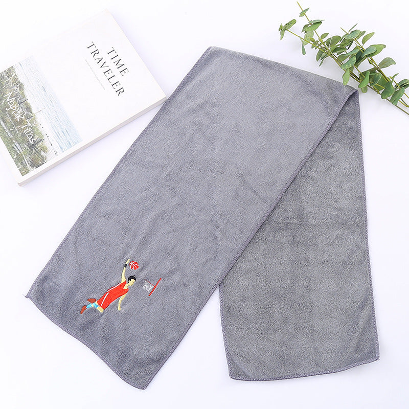 Non-Slip Yoga Towel for Hot Workouts | Quick-Dry & Absorbent