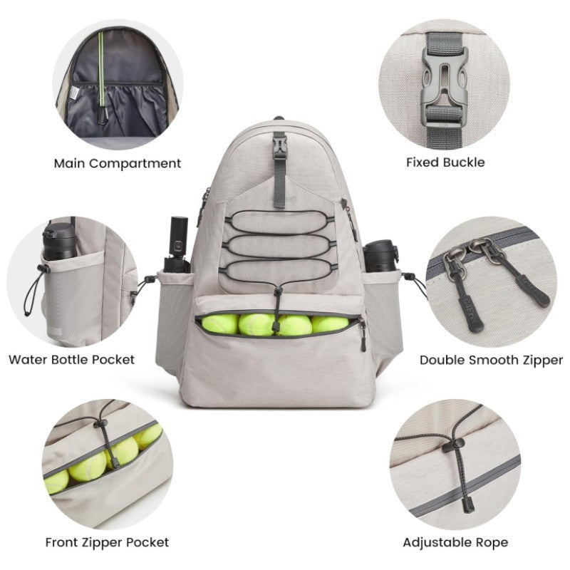 Tennis Backpack with Thermal Pocket | Gear & Shoe Storage