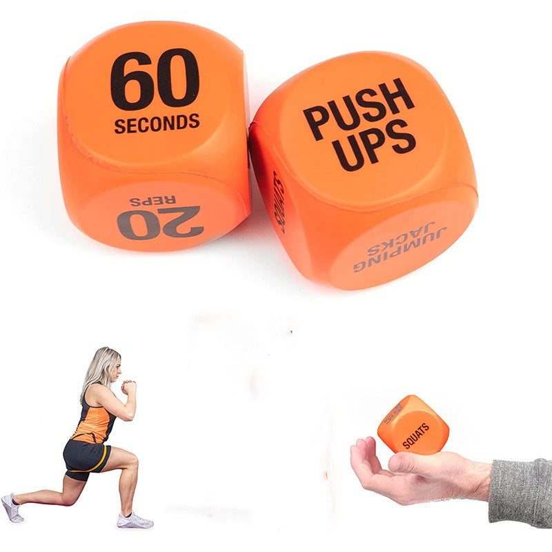 Randomized Workout Dice for HIIT & Gym Training | FLEX FUEL