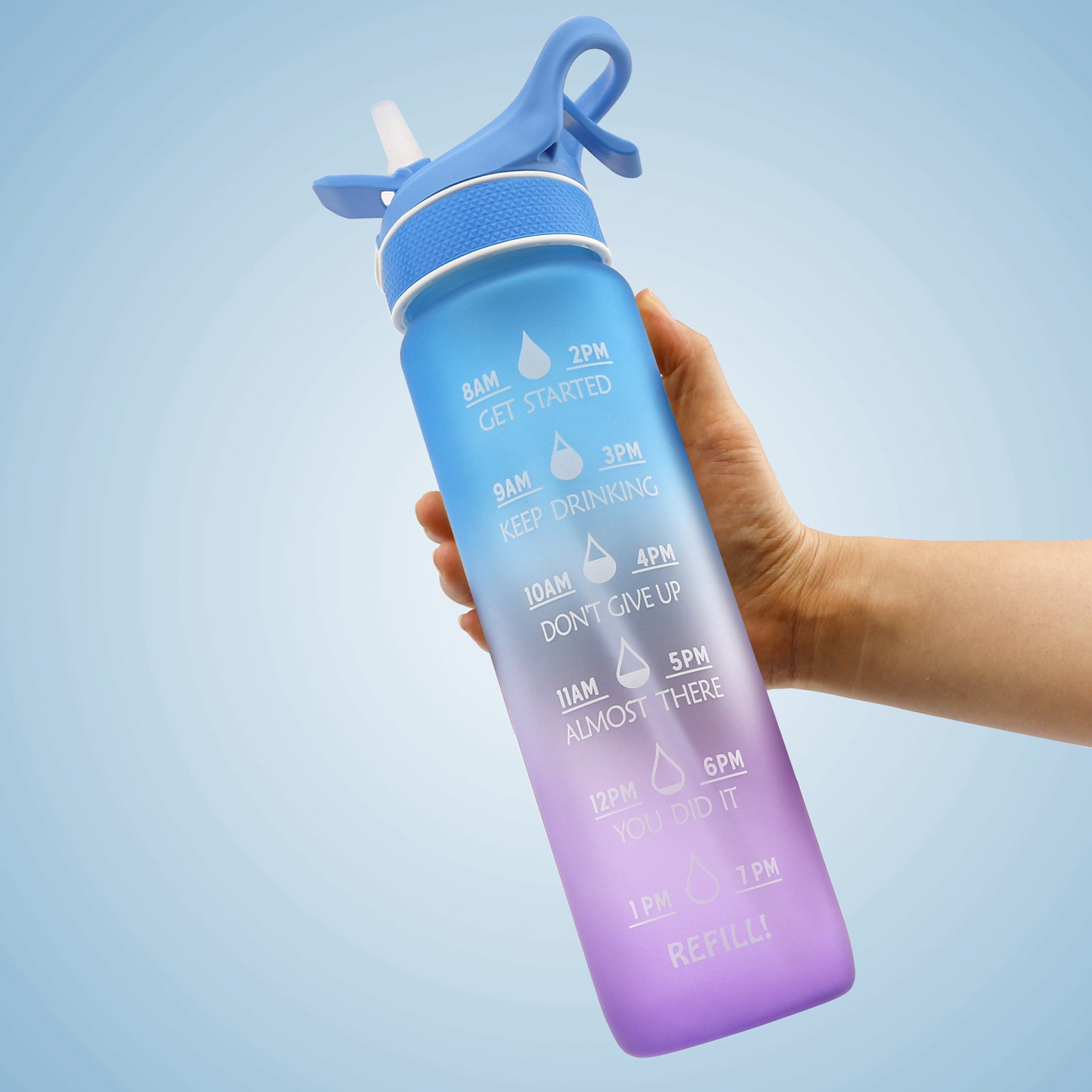 X-Fuel 2 in 1 Spray & Misting Water Bottle