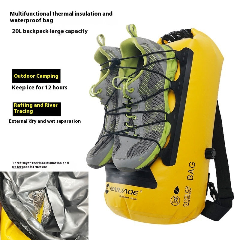 Thermal Waterproof Camping Bag | Dry/Wet Separation
