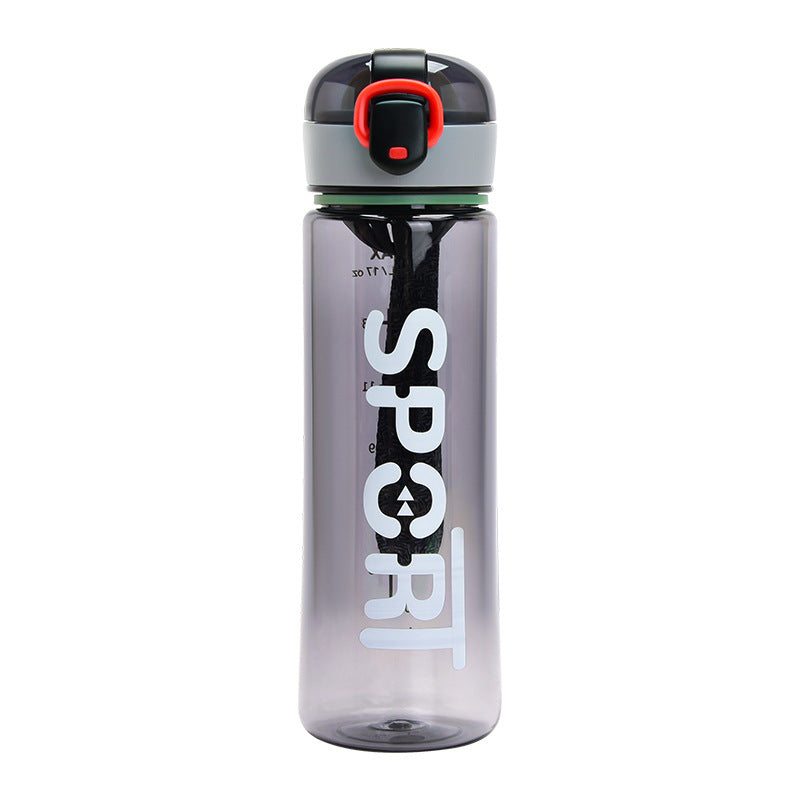 Clear Water Bottle | Leak-Proof & BPA-Free