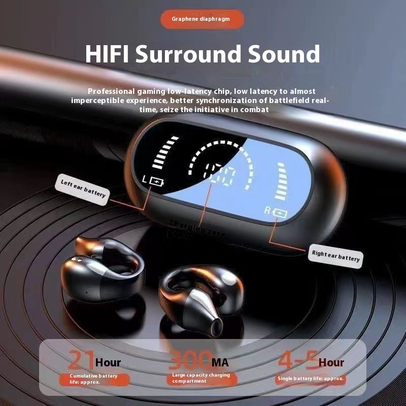 Ear Clip 5.2 HIFI Wireless Earphones