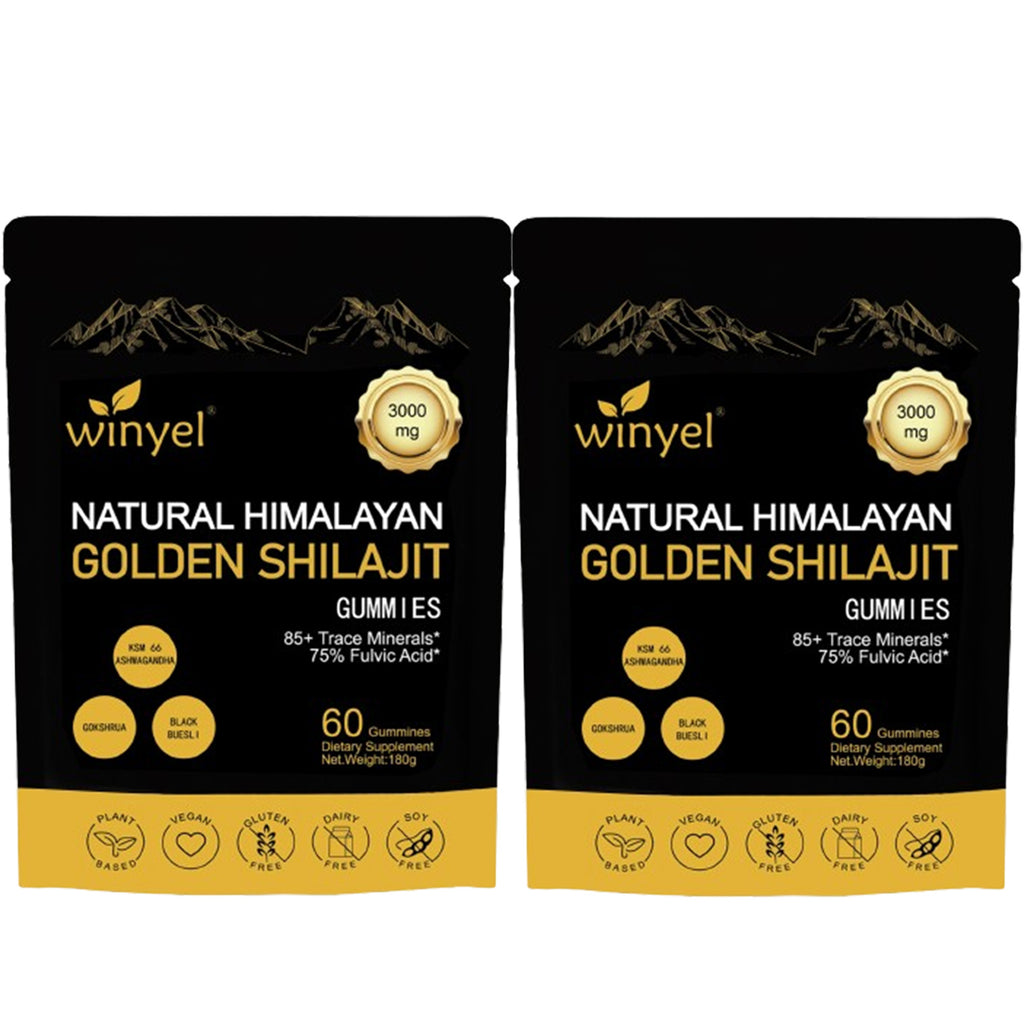 Natural Himalayan Golden Shilajit Gummies