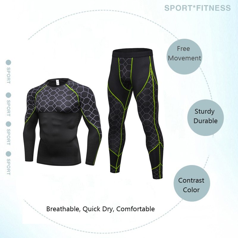 2-Piece Compression Outfit | Muscle Support & Recovery