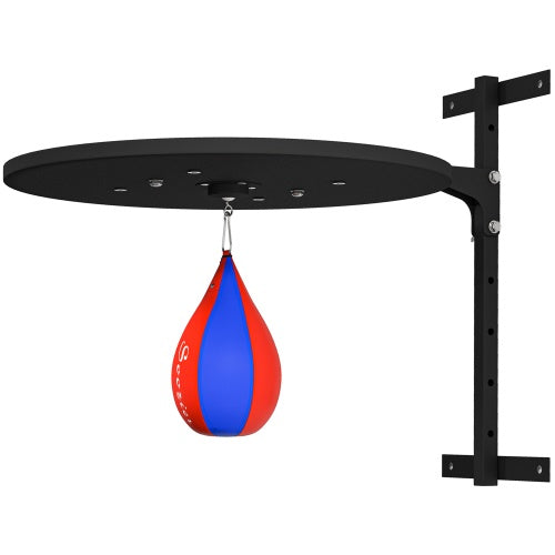 Speed Bag Platform, Wall Mounted Punching Bag With 360-Degree Swivel For Home Fitness