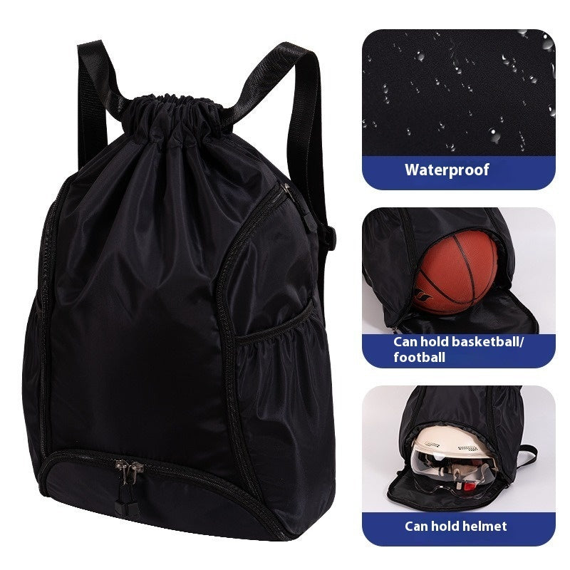 Flex Gear Drawstring Sports Training Backpack