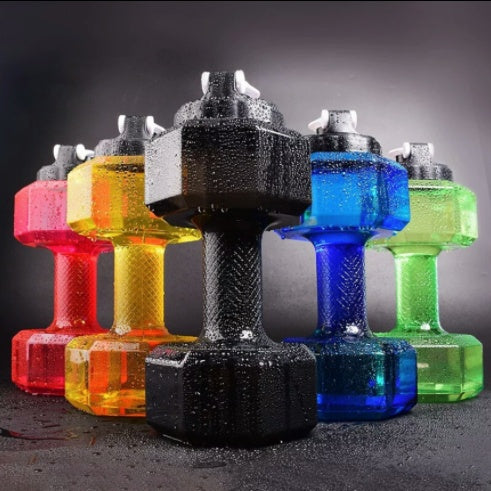Flex Fuel Dumbbell Water Bottles