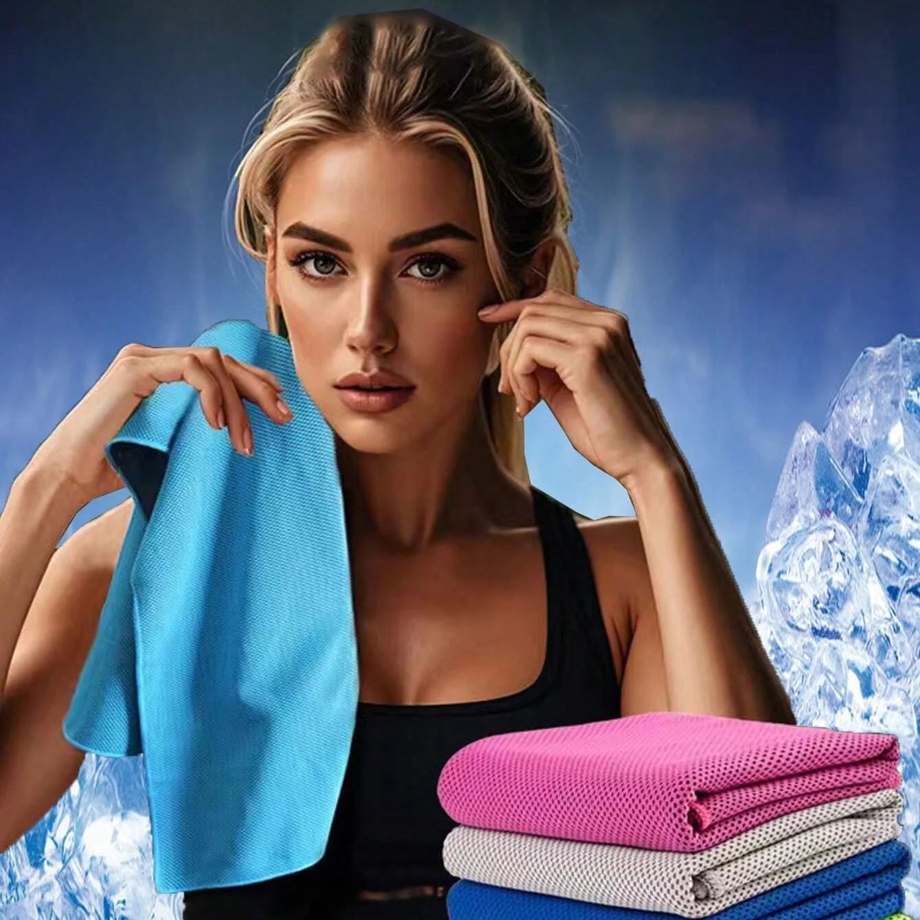Cooling Microfiber Towels