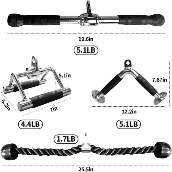 4-piece Set Of Adjustable  Handlebars