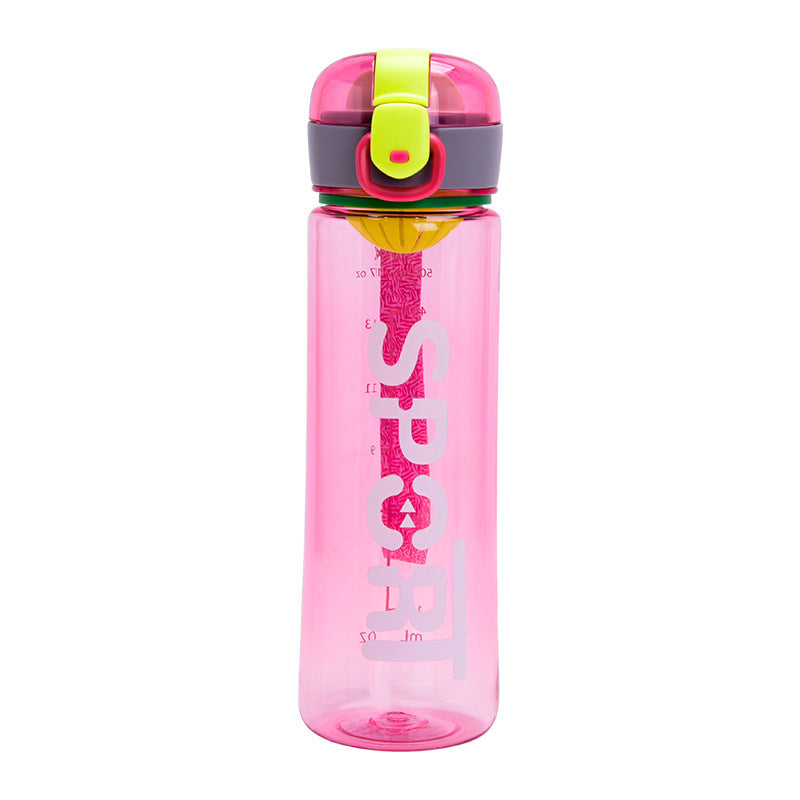 Clear Water Bottle | Leak-Proof & BPA-Free