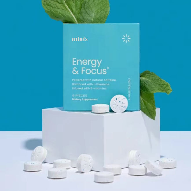 Caffeine Mints for Energy & Focus | On-the-Go Boost
