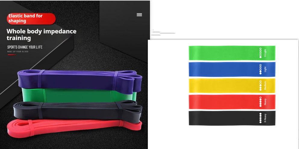 Heavy-Duty Resistance Bands for Home Workouts | 5 Levels