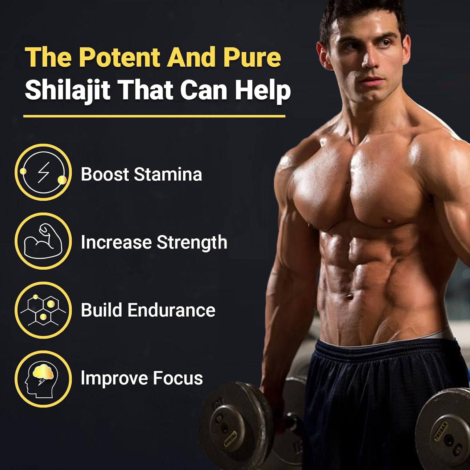 Natural Himalayan Golden Shilajit Gummies