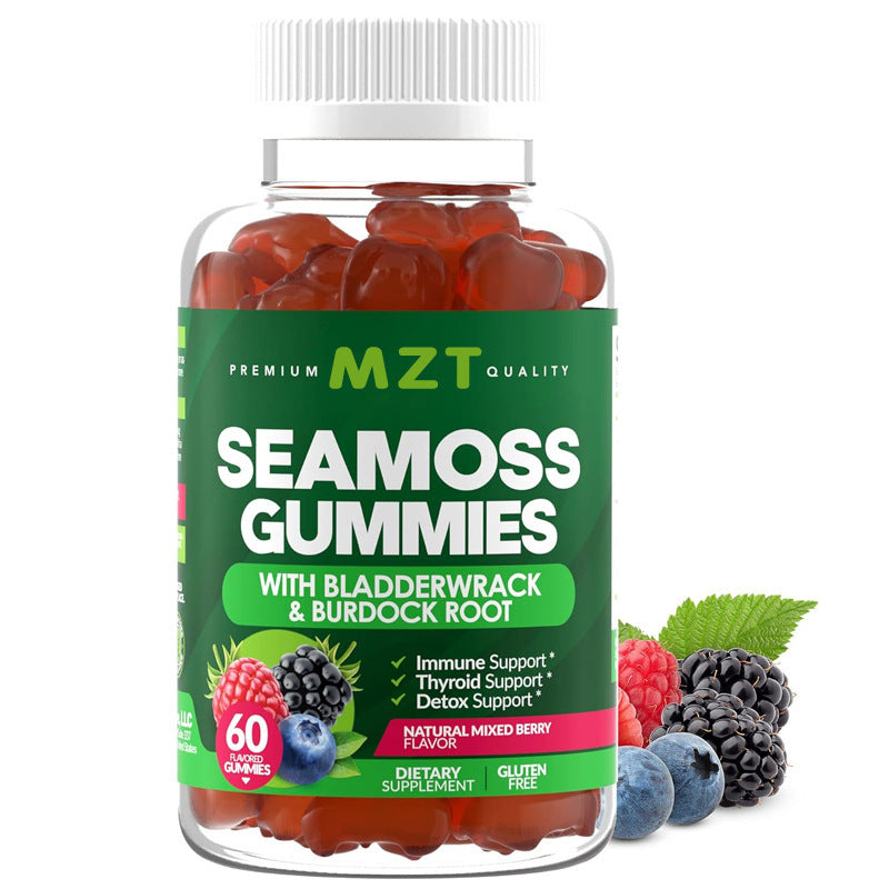 Ocean-Powered Seaweed Gummies | Mineral-Rich Sweet Treat