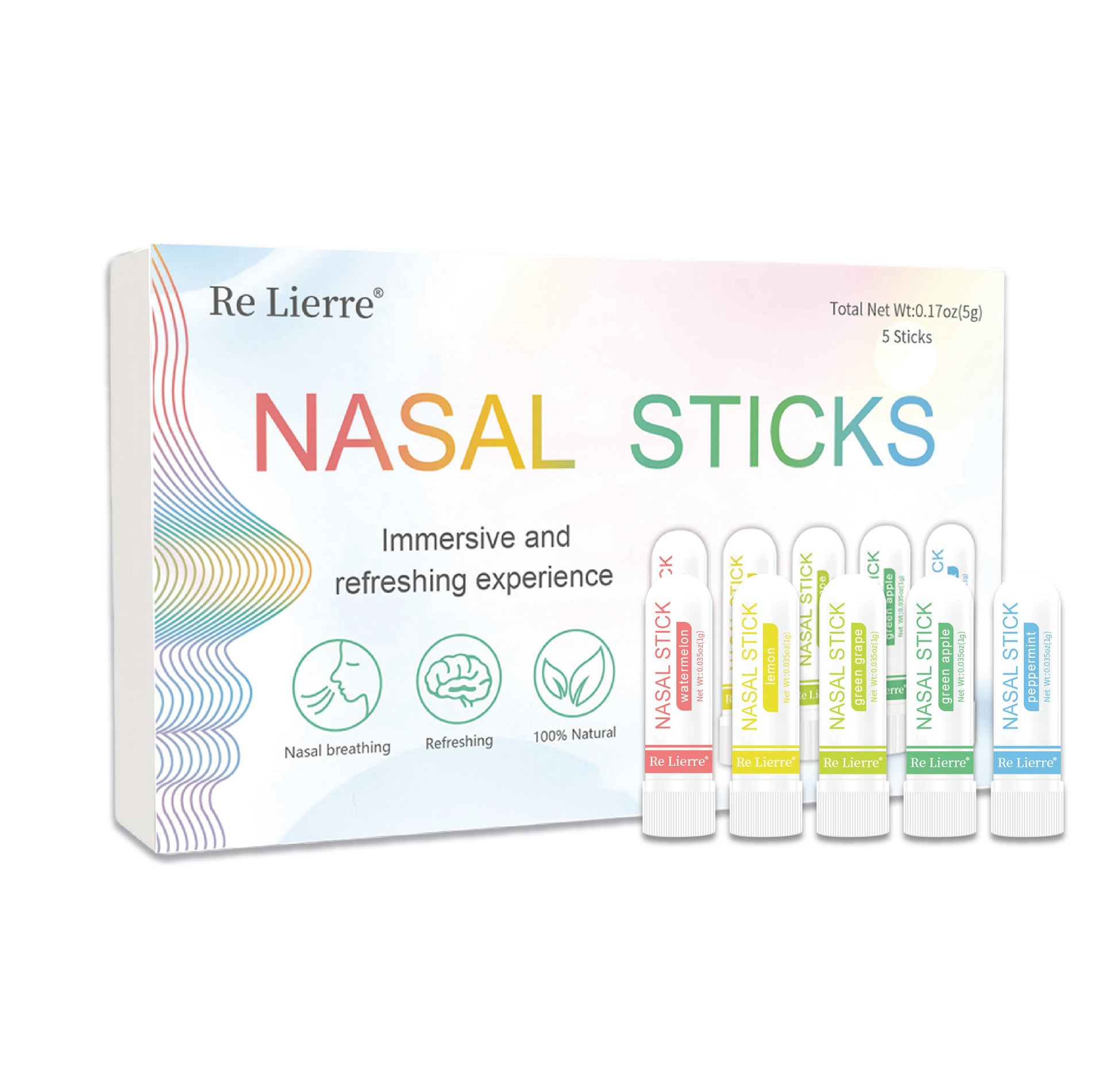 5-in-1 Nasal Energy Bar | Breathe & Refresh Instantly