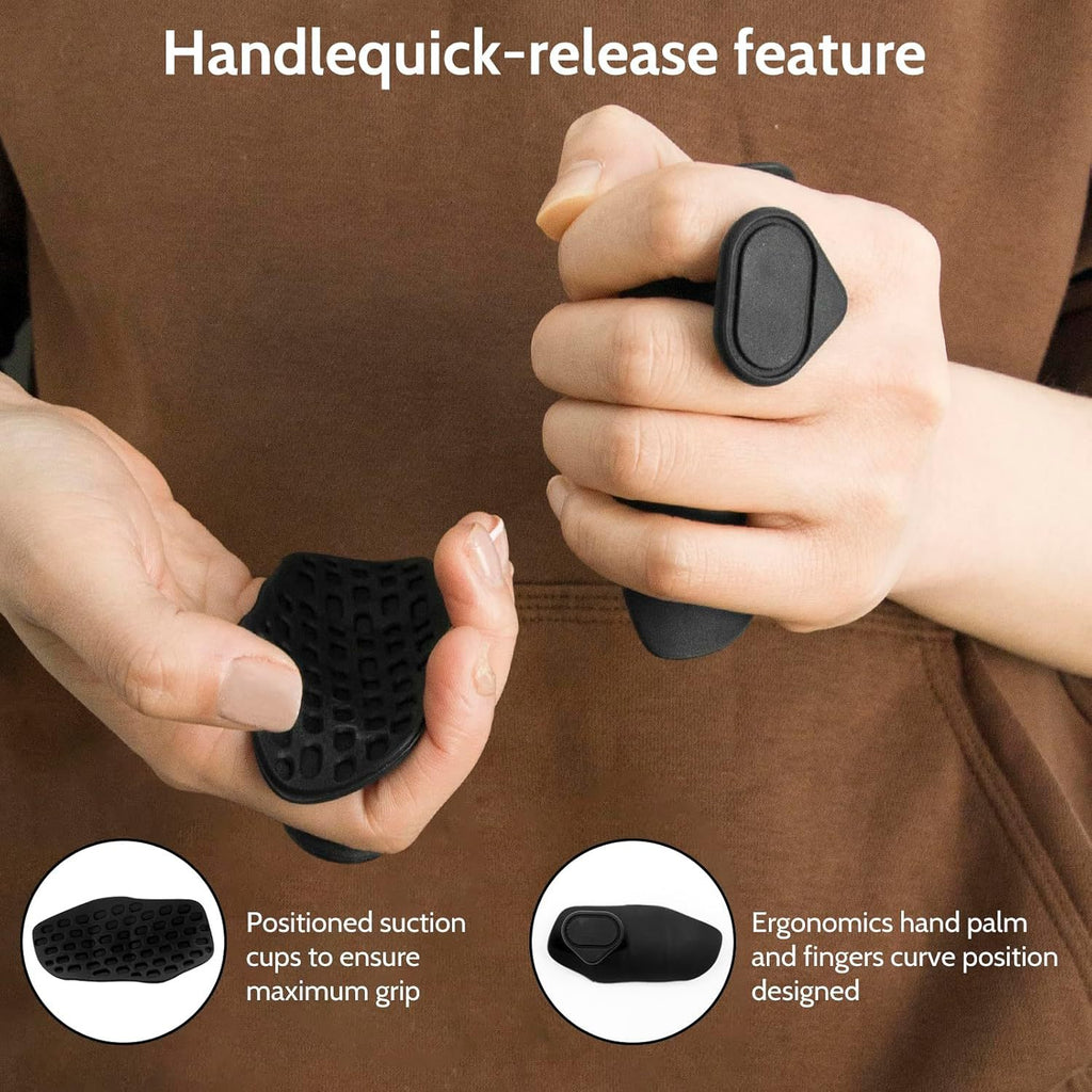 Anti-Slip Workout Grips For Dumbbell Lifting