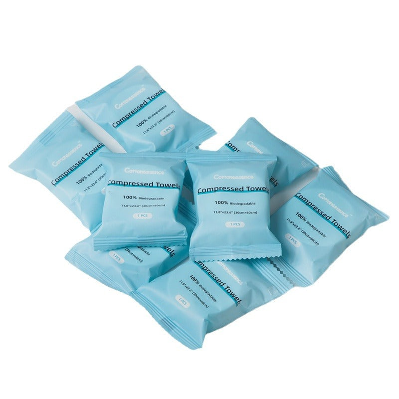 Effervescent Compressed Towels | Portable & Hygienic