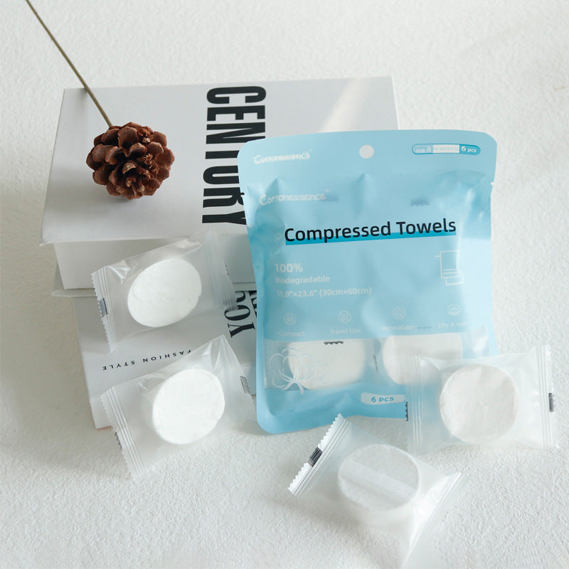 Effervescent Compressed Towels | Portable & Hygienic