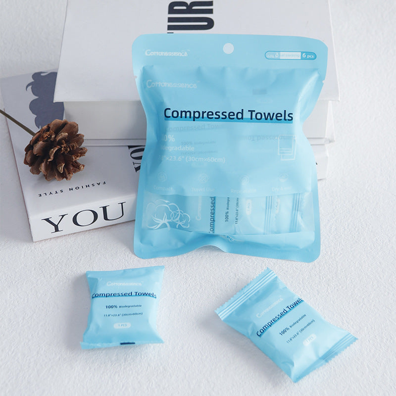Effervescent Compressed Towels | Portable & Hygienic