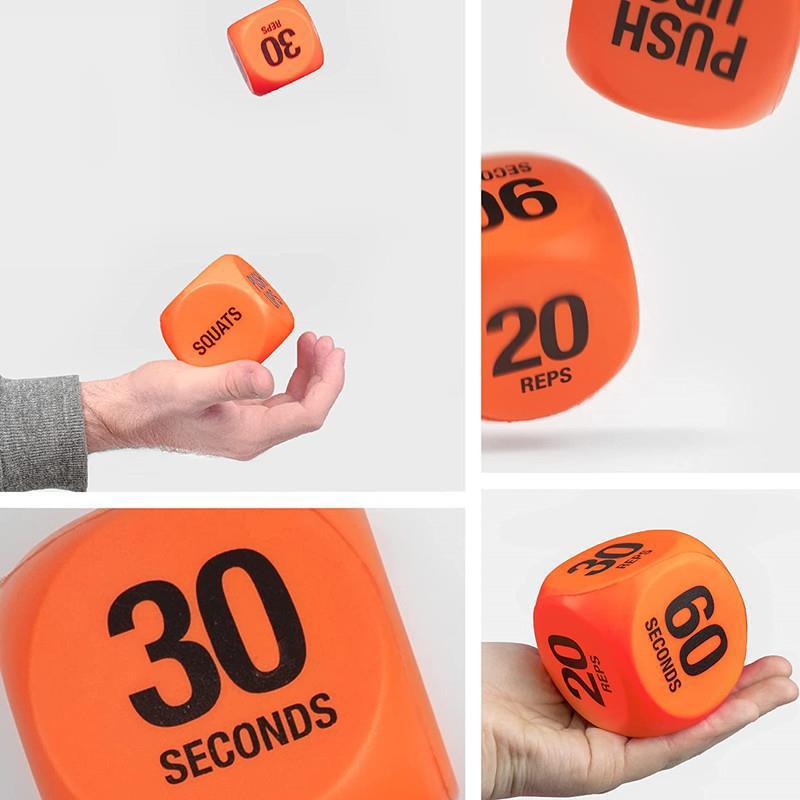 Randomized Workout Dice for HIIT & Gym Training | FLEX FUEL