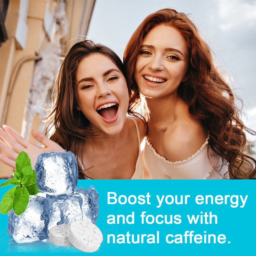 Caffeine Mints for Energy & Focus | On-the-Go Boost