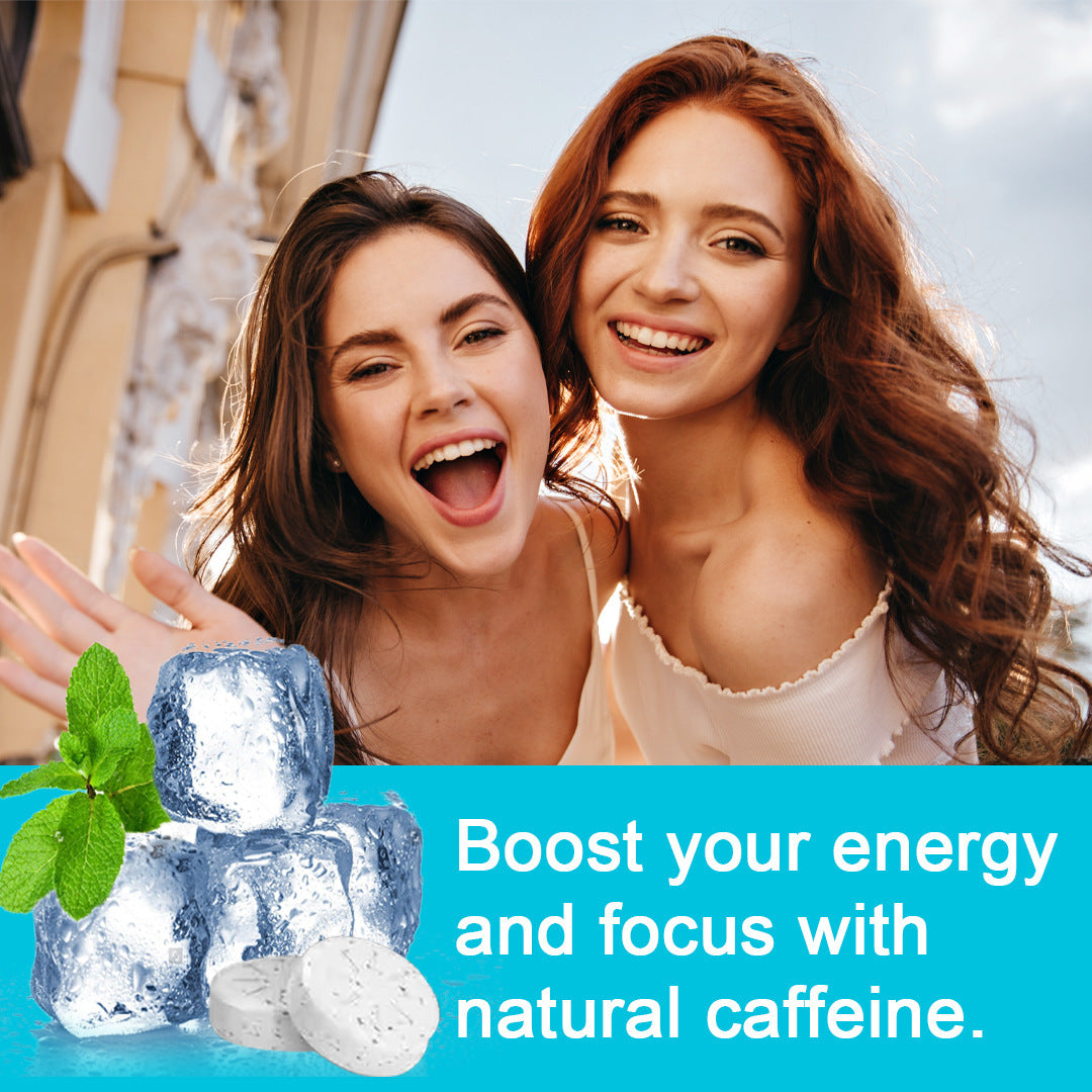 Caffeine Mints for Energy & Focus | On-the-Go Boost