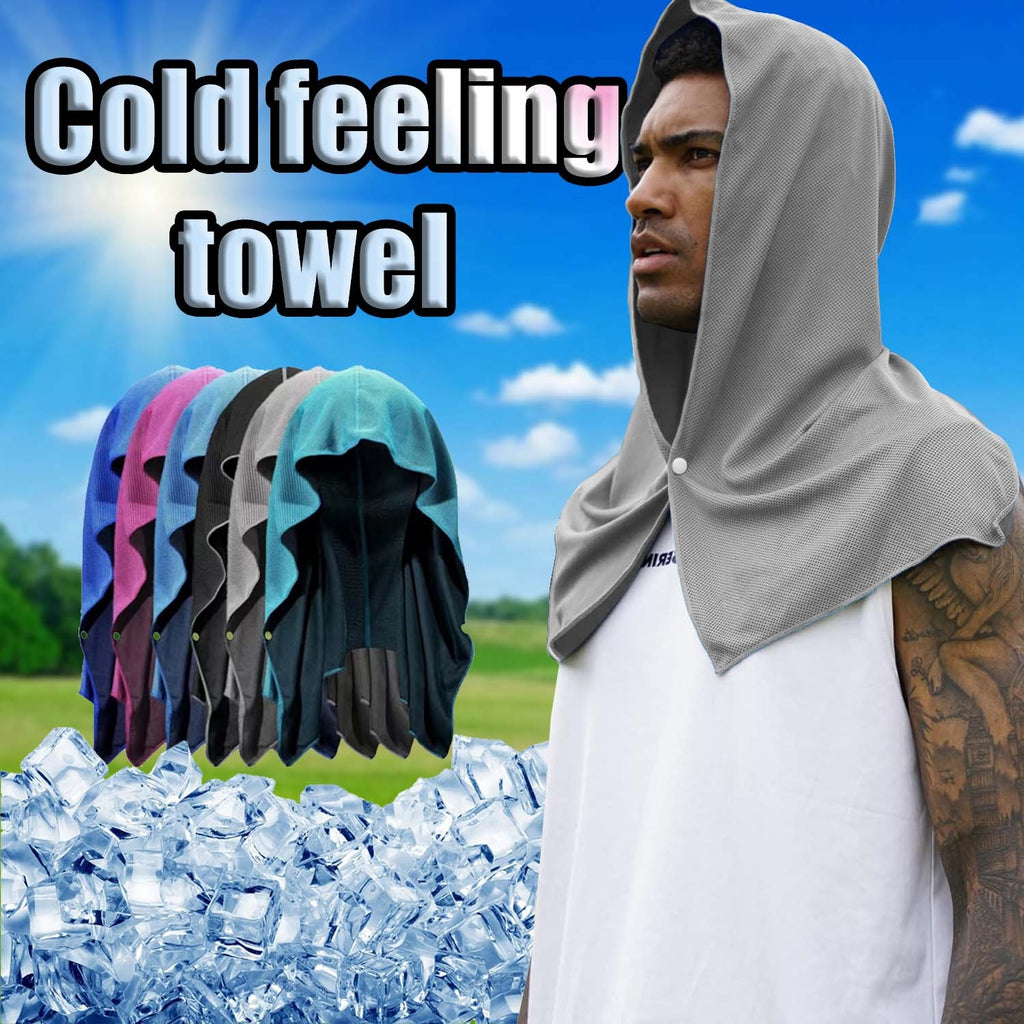 U-shaped Hoodie Cooling Towel