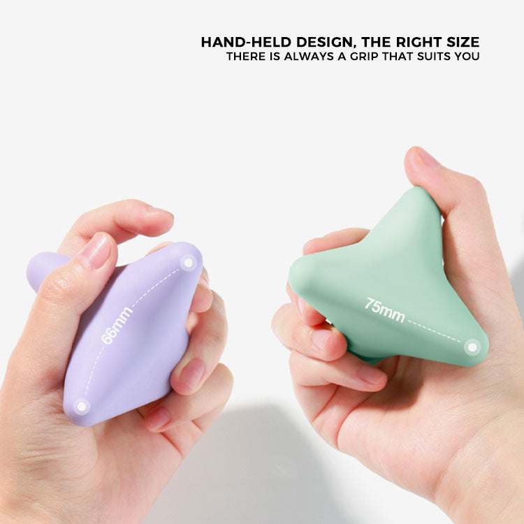 Triangular Silicon Massage Cone