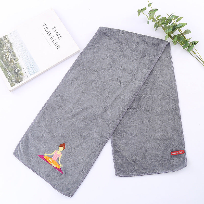 Non-Slip Yoga Towel for Hot Workouts | Quick-Dry & Absorbent