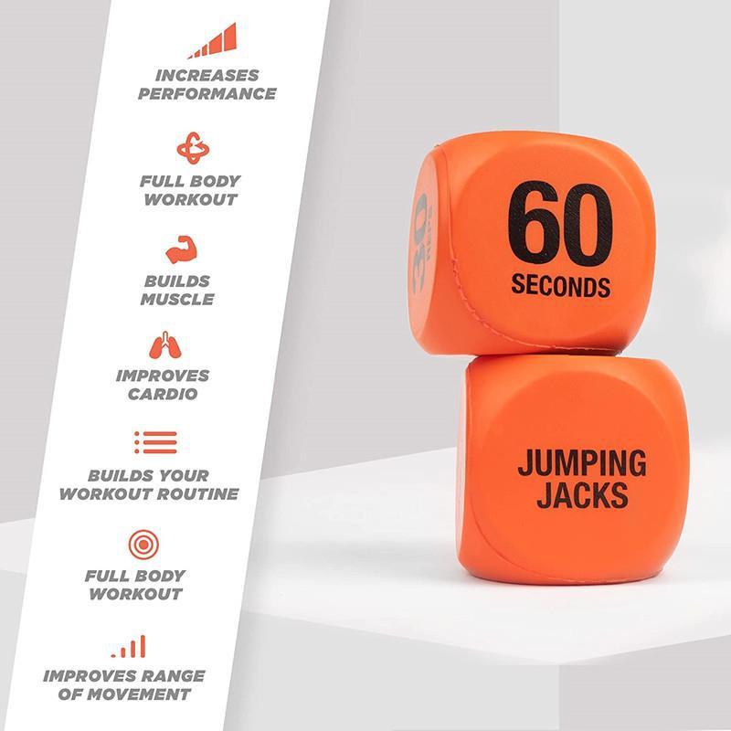 Randomized Workout Dice for HIIT & Gym Training | FLEX FUEL