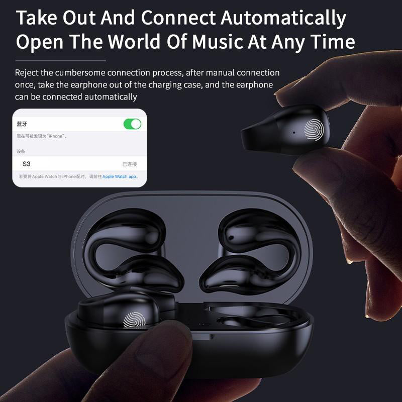 Ear Clip 5.2 HIFI Wireless Earphones