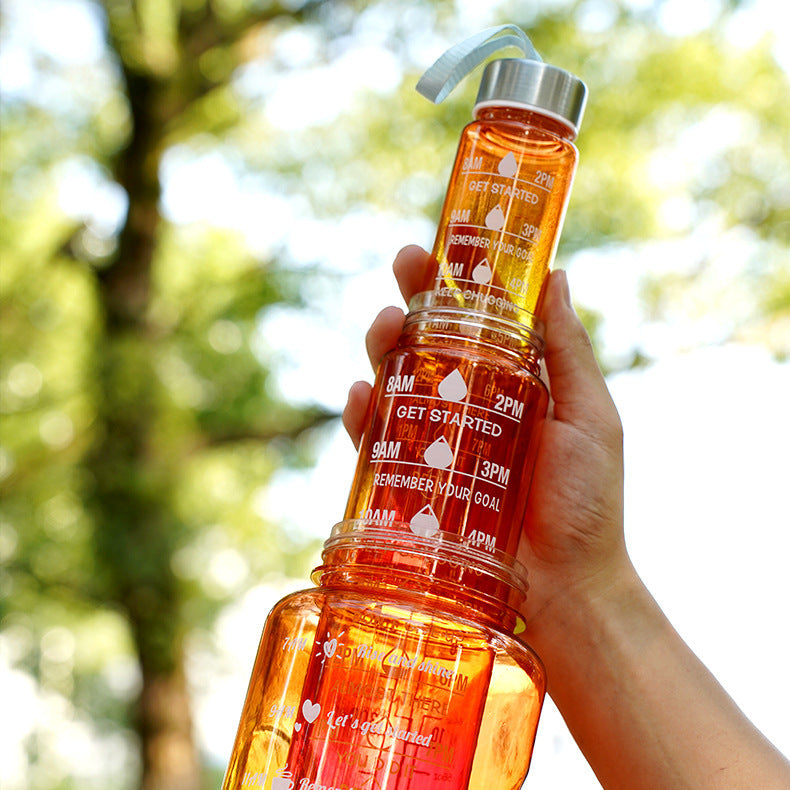 X-Fuel 3-in-1 Motivational Water Bottles Set