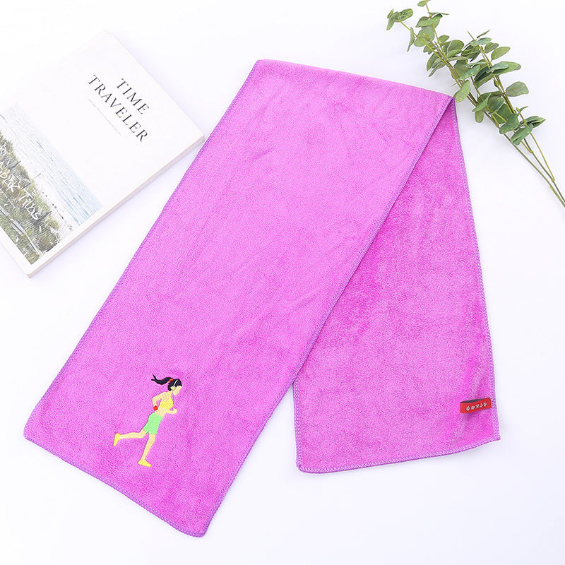 Non-Slip Yoga Towel for Hot Workouts | Quick-Dry & Absorbent