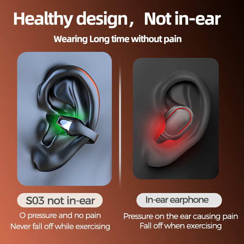 Ear Clip 5.2 HIFI Wireless Earphones