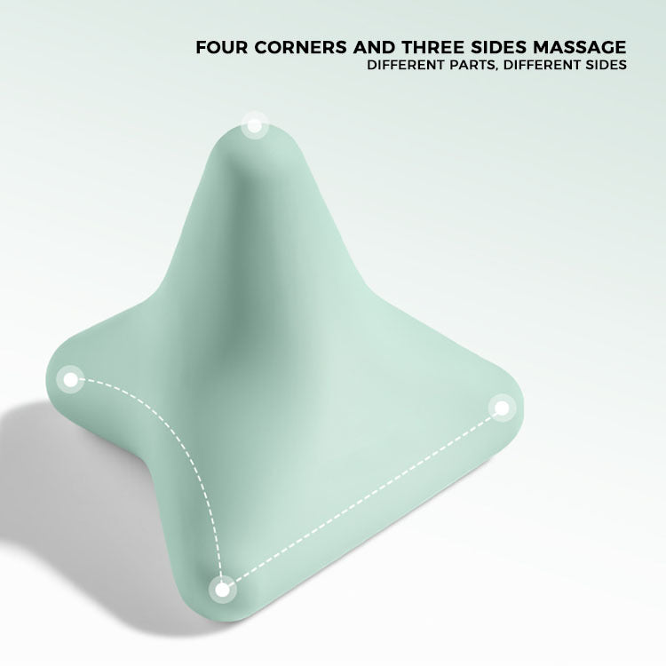 Triangular Silicon Massage Cone