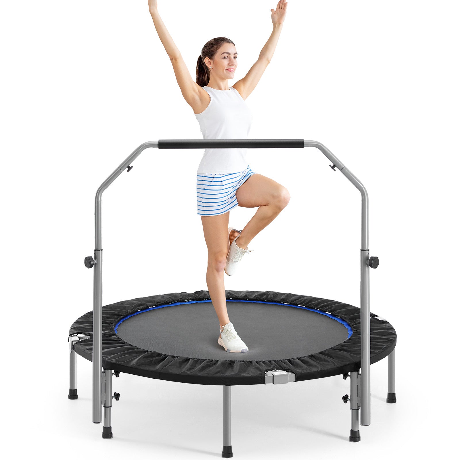 40inFoldable Mini Trampoline