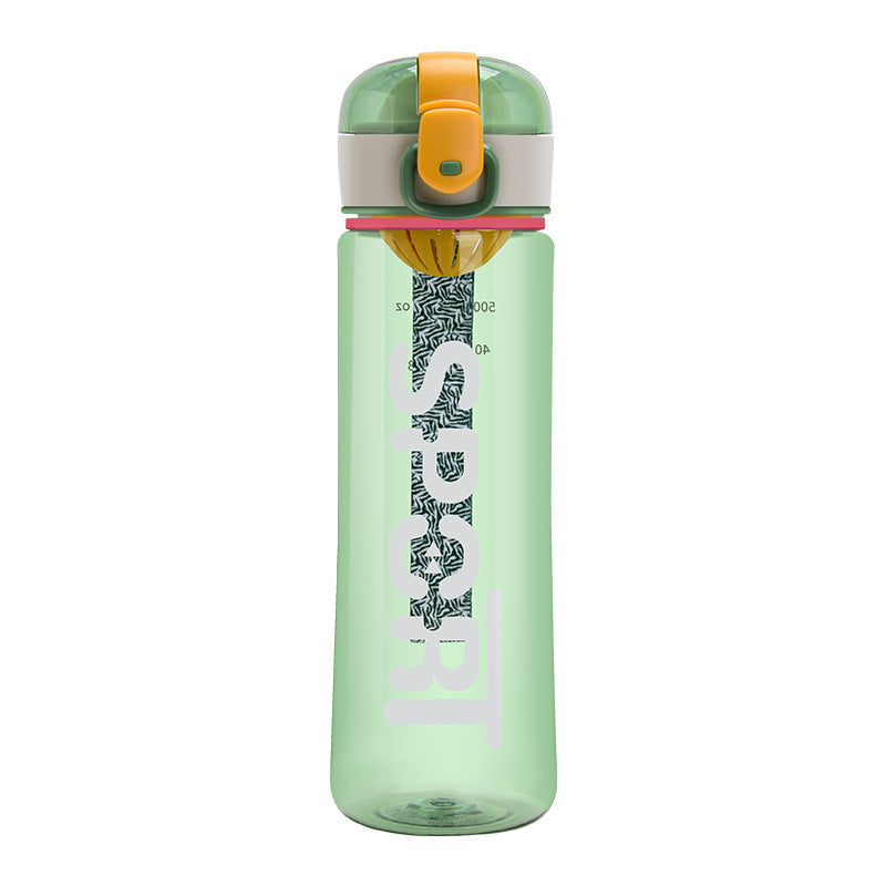 Clear Water Bottle | Leak-Proof & BPA-Free