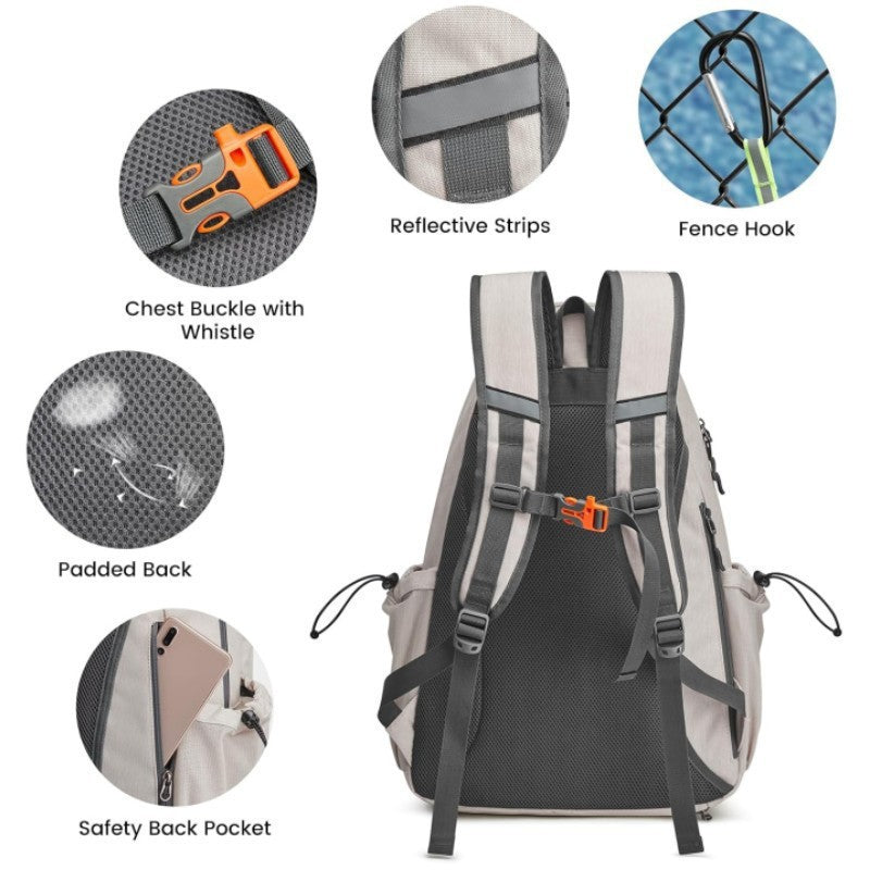 Tennis Backpack with Thermal Pocket | Gear & Shoe Storage